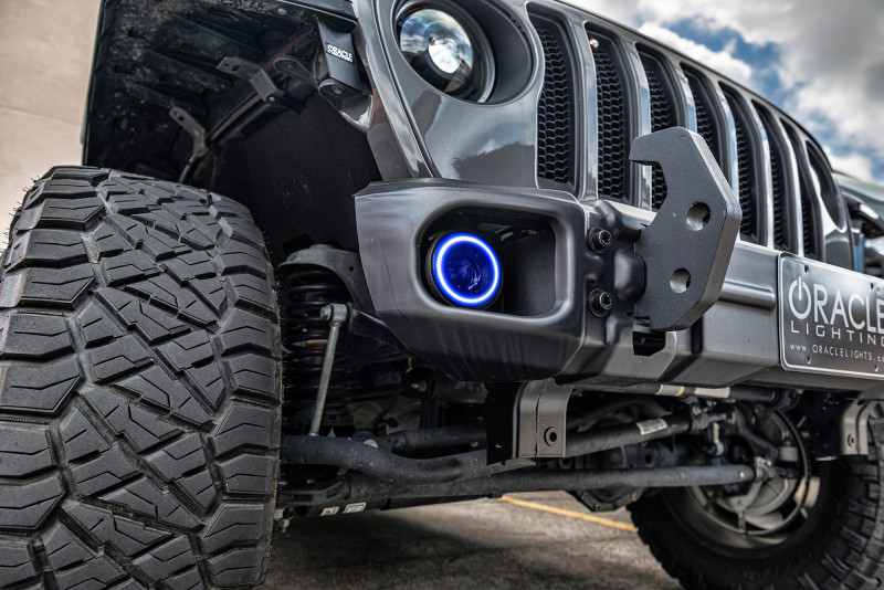 Oracle Jeep Wrangler JL/Gladiator JT Sport High Performance W LED Fog Lights - Blue - 5847-002