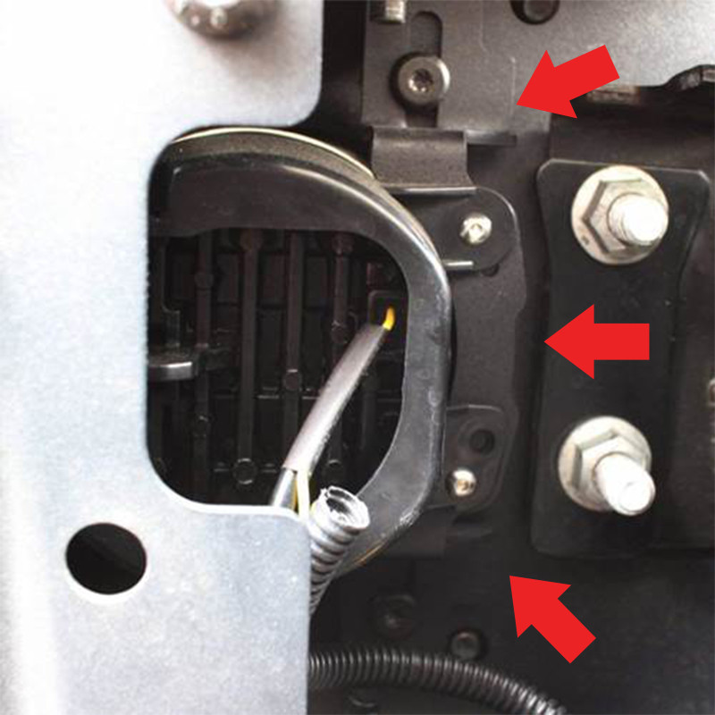 Oracle LED Fog Light Adapter Brackets for Steel Bumper Wrangler - 5857-504