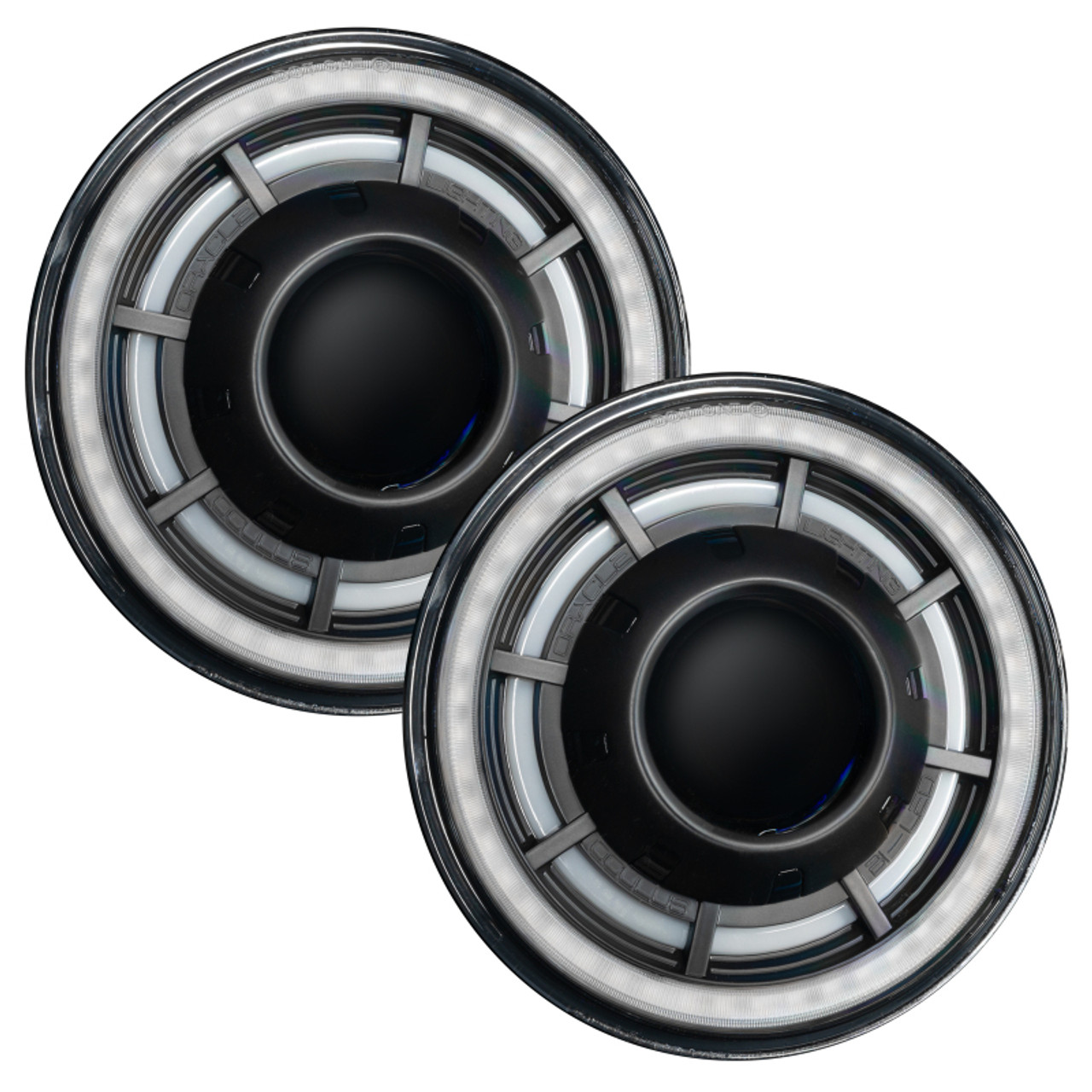 Oracle Oculus 7in ColorSHIFT Bi-LED Projector Headlights for Jeep Wrangler JK - 5876-335