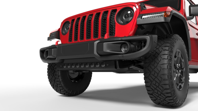 ORACLE Lighting 2019+ Jeep Wrangler JL Skid Plate w/ Integrated LED Emitters - Clear - 5883-001