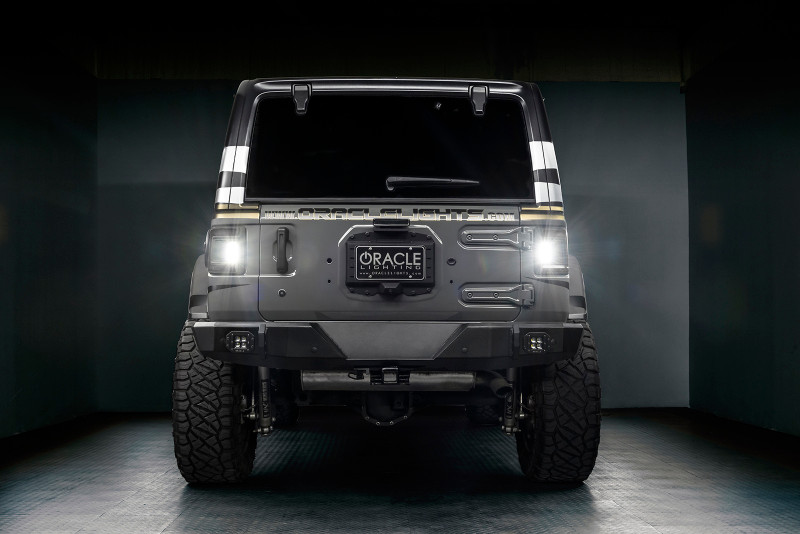 Oracle 2018+ Jeep Wrangler Rubicon/Sport LED Flush Mount Tail Light - Tinted - 5884-504-T