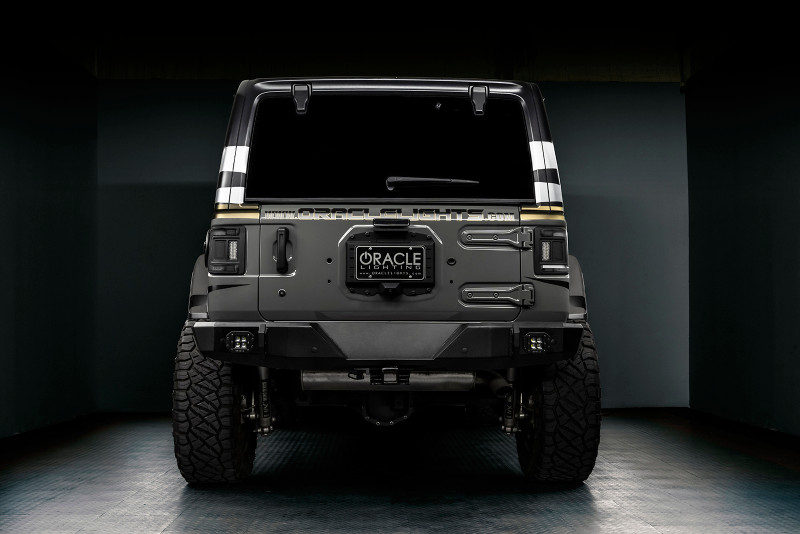 Oracle 2018+ Jeep Wrangler Rubicon/Sport LED Flush Mount Tail Light - Tinted - 5884-504-T