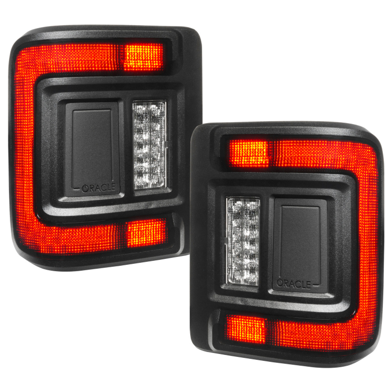 Oracle 2018+ Jeep Wrangler Rubicon/Sport LED Flush Mount Tail Light - Tinted - 5884-504-T