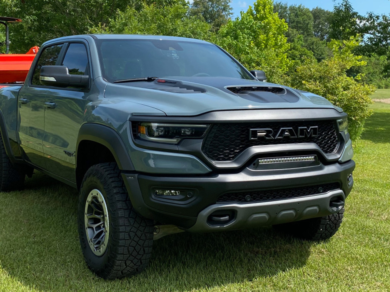 ORACLE Lighting 19-22 RAM Rebel/TRX Front Bumper Flush LED Light Bar System - White - 5885-001