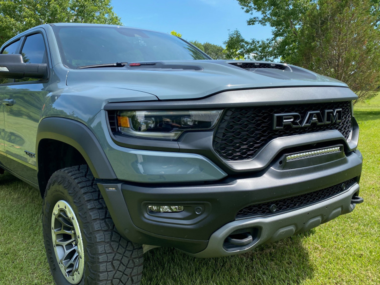 ORACLE Lighting 19-22 RAM Rebel/TRX Front Bumper Flush LED Light Bar System - White - 5885-001