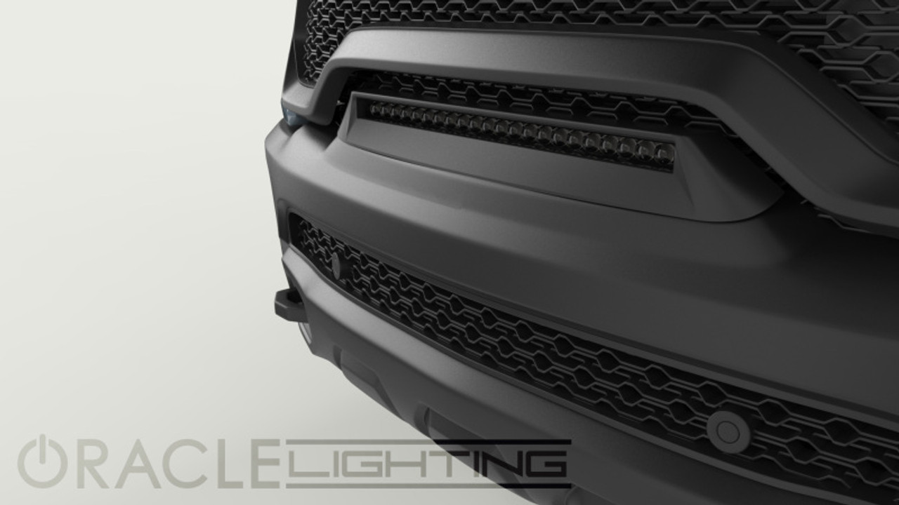 ORACLE Lighting 19-22 RAM Rebel/TRX Front Bumper Flush LED Light Bar System - White - 5885-001