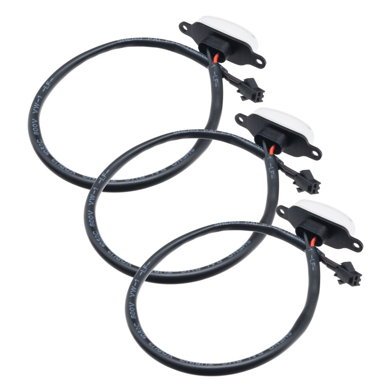 Oracle Universal Pre-Runner Style LED Grill Light Kit (New Style) - Amber w/Clear Lens - 5889-005-C