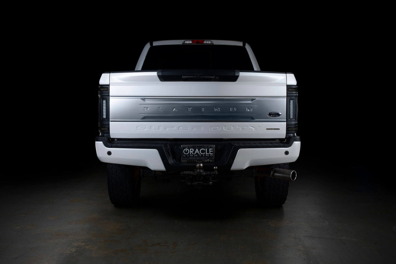 Oracle Lighting 17-22 Ford F-250/350 (Black Series) Flush Mount LED Tail Lights - 5896-504-T