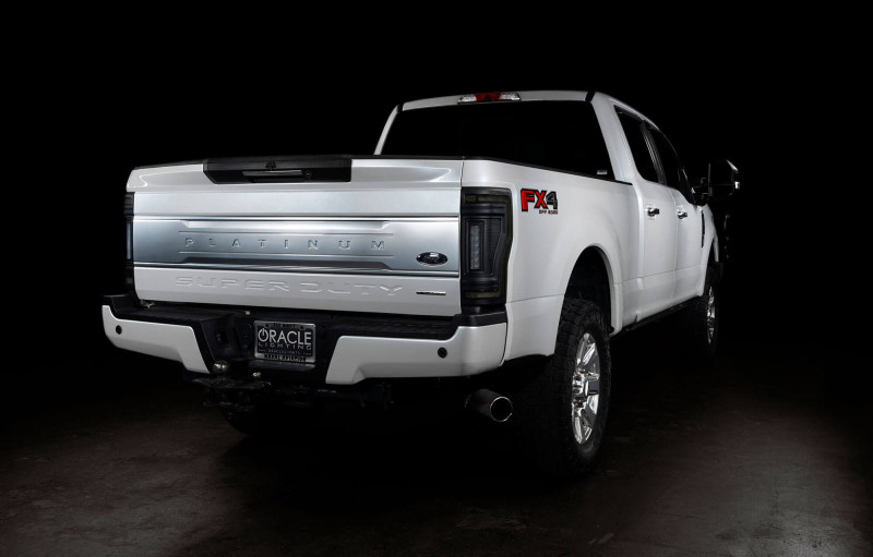 Oracle Lighting 17-22 Ford F-250/350 (Black Series) Flush Mount LED Tail Lights - 5896-504-T