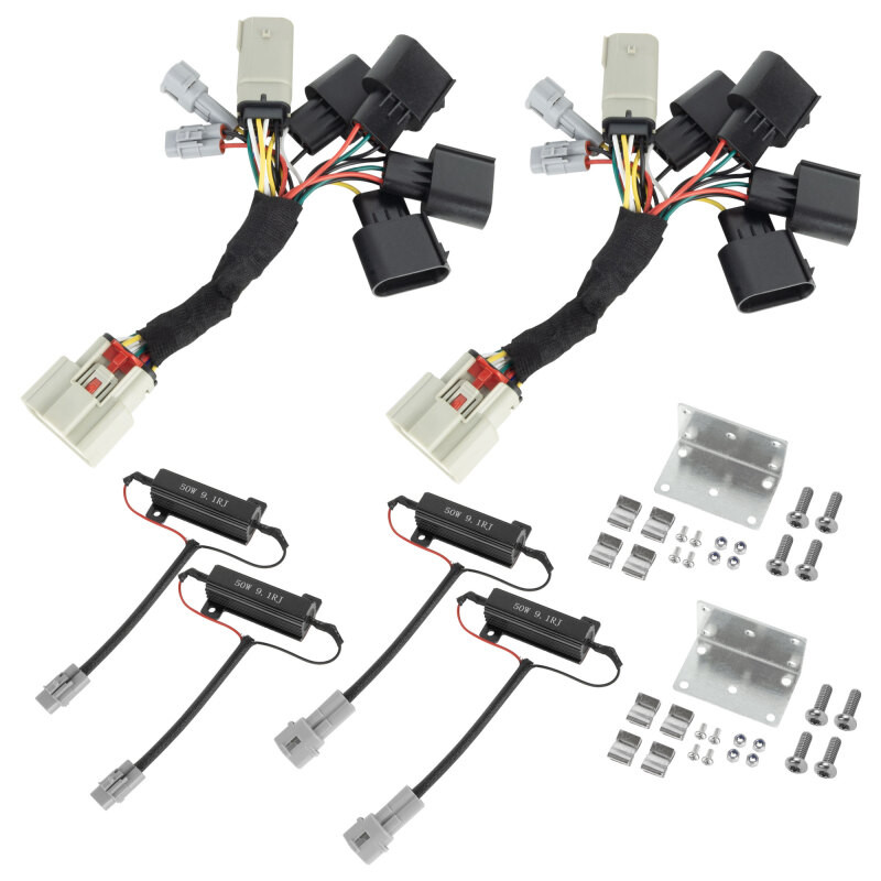 Oracle Lighting 17-22 Ford F-250/350 (Black Series) Flush Mount LED Tail Lights - 5896-504-T