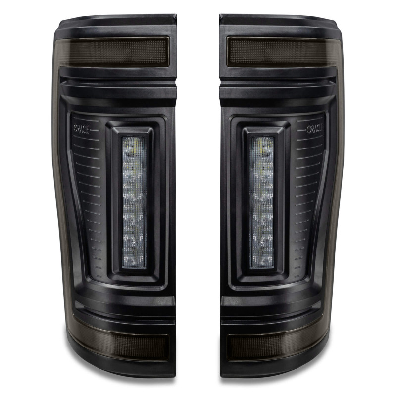 Oracle Lighting 17-22 Ford F-250/350 (Black Series) Flush Mount LED Tail Lights - 5896-504-T