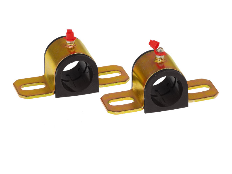 Prothane Universal Greasable Sway Bar Bushings - 1 5/16in - Type B Bracket - Black - 19-1180-BL