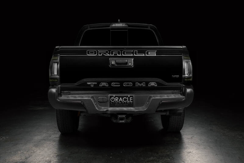 Oracle Lighting 16-23 Gen 3 Toyota Tacoma Black Series Flush Style LED Tail Lights - 5911-504-T
