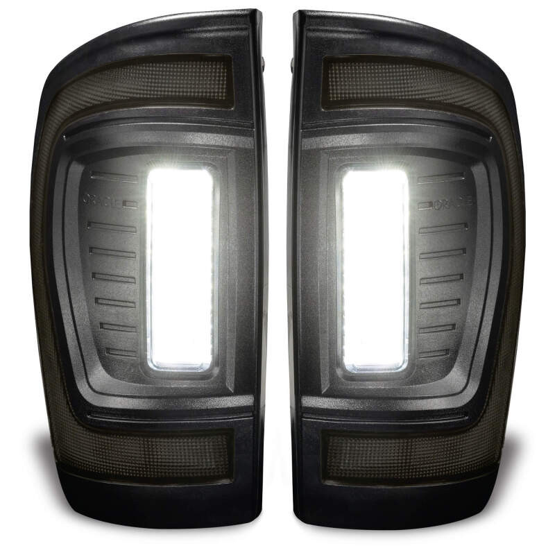 Oracle Lighting 16-23 Gen 3 Toyota Tacoma Black Series Flush Style LED Tail Lights - 5911-504-T
