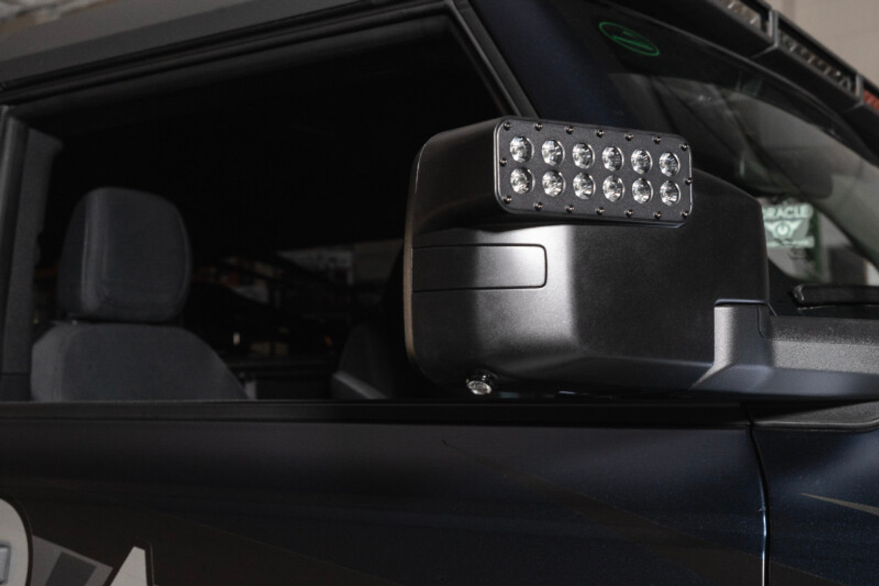 Oracle 21-23 Ford Bronco LED Puddle Light Upgrade for Off-Road Side Mirror Ditch Lights - 5912-001