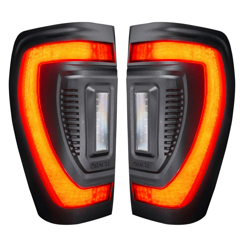 Oracle 19-23 GMC Sierra Black Series Flush Style LED Tail Lights - Factory Halogen - 5927-504-T User 1