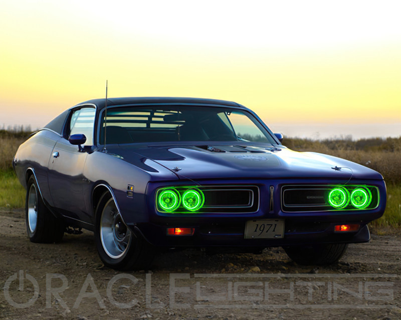 Oracle Pre-Installed Lights 5.75 IN. Sealed Beam - ColorSHIFT Halo - 6904-333