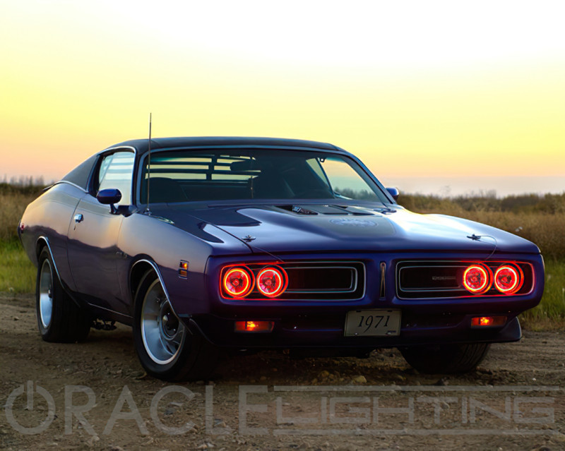 Oracle Pre-Installed Lights 5.75 IN. Sealed Beam - ColorSHIFT Halo - 6904-333