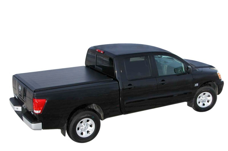 Access Literider 04-15 Titan Crew Cab 5ft 7in Bed (Clamps On w/ or w/o Utili-Track) Roll-Up Cover - 33159