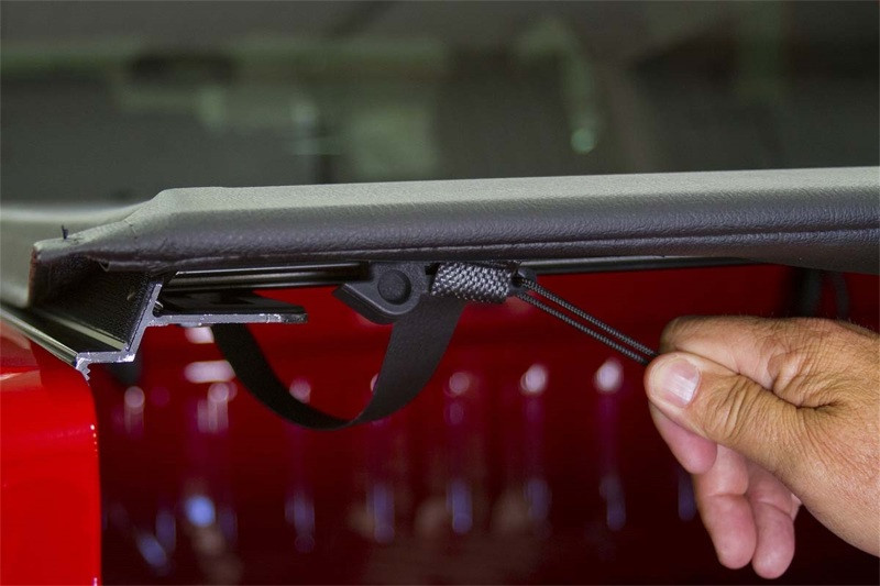 Access Literider 04-15 Titan Crew Cab 5ft 7in Bed (Clamps On w/ or w/o Utili-Track) Roll-Up Cover - 33159