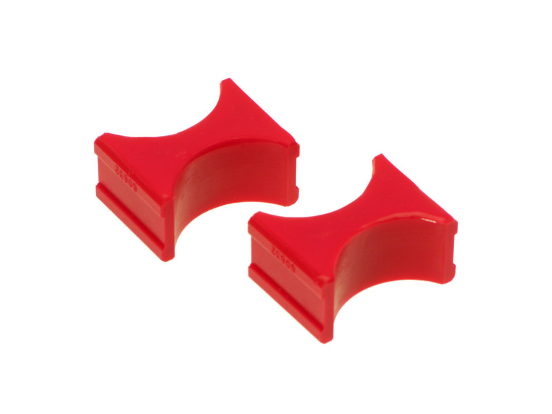 Prothane Universal Shock Reservoir Mounts - 2.0/2.0 Diameter - Red - 19-1721