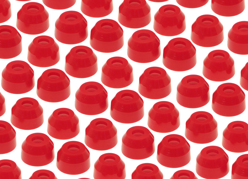 Prothane Universal Tie Rod End Boots .590X1.375in - Red - 19-1812