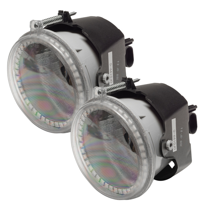 Oracle Lighting 07-09 Chrysler Aspen Pre-Assembled LED Halo Fog Lights -Green - 7013-004