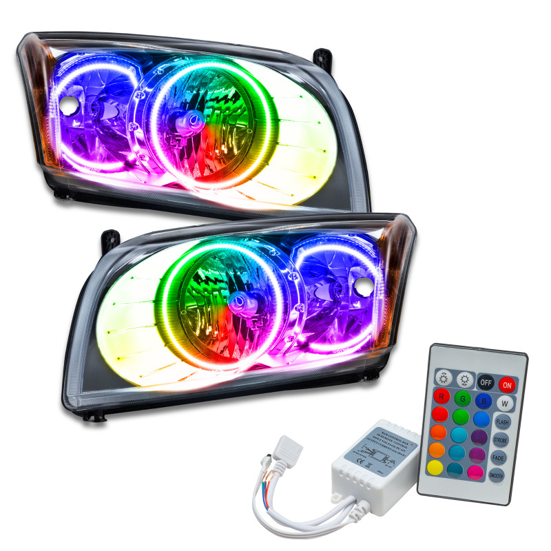Oracle 07-12 Dodge Caliber SMD HL (w/o Leveling) - ColorSHIFT w/ Simple Controller - 7018-504