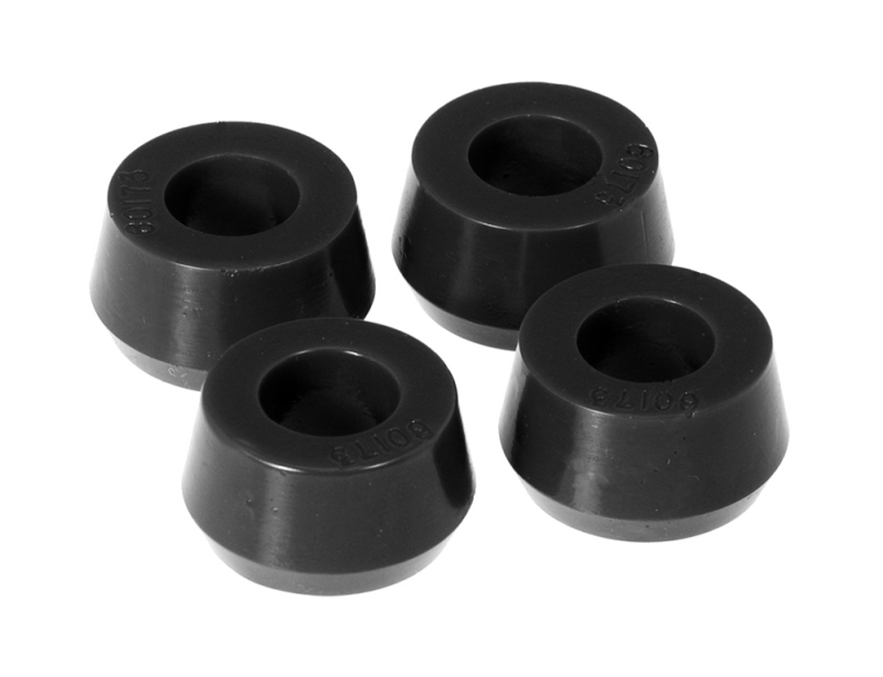 Prothane Universal Shock Bushings - Large Hourglass - 11/16 ID - Black - 19-917-BL
