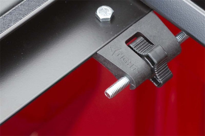 Access Lorado 08-15 Titan Crew Cab 7ft 3in Bed (Clamps On w/ or w/o Utili-Track) Roll-Up Cover - 43199