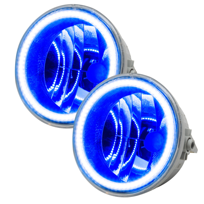 Oracle Lighting 06-10 Ford F-150 Pre-Assembled LED Halo Fog Lights -Blue - 7044-002