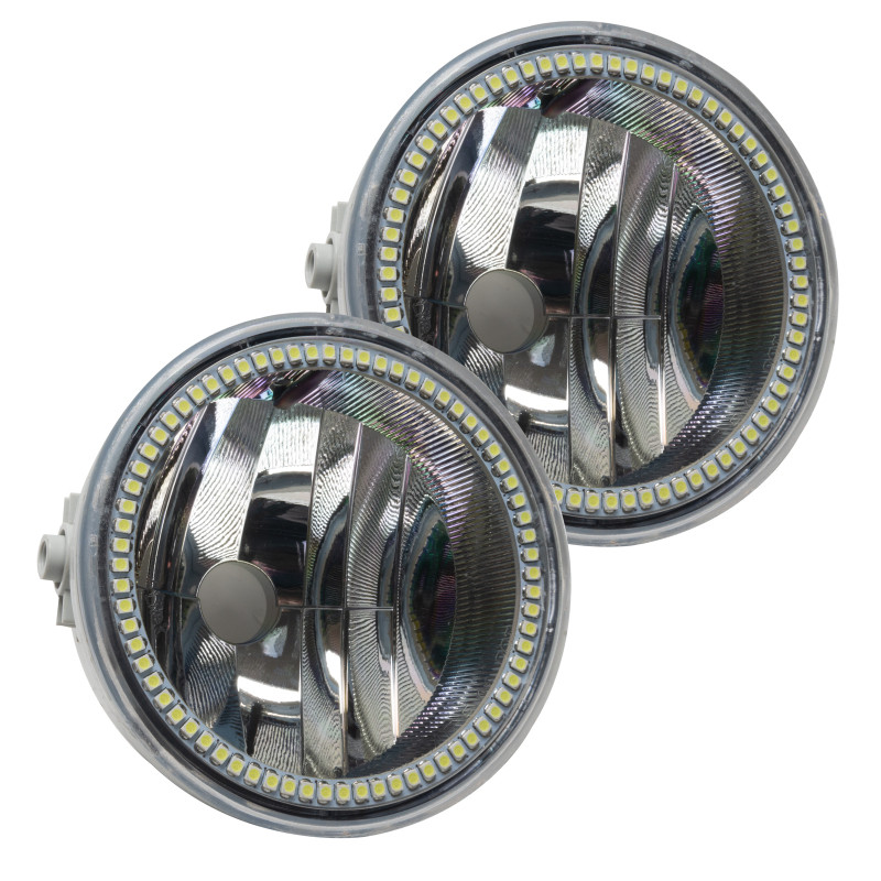 Oracle Lighting 06-10 Ford F-150 Pre-Assembled LED Halo Fog Lights -Green - 7044-004