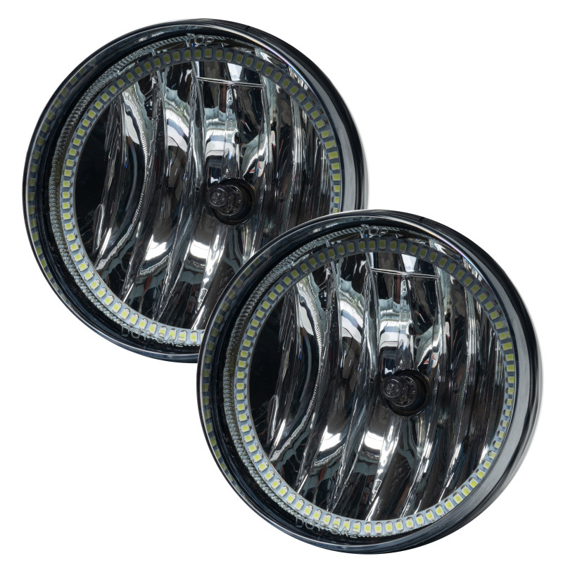 Oracle Lighting 07-14 GMC Sierra Pre-Assembled LED Halo Fog Lights -Red - 7055-003