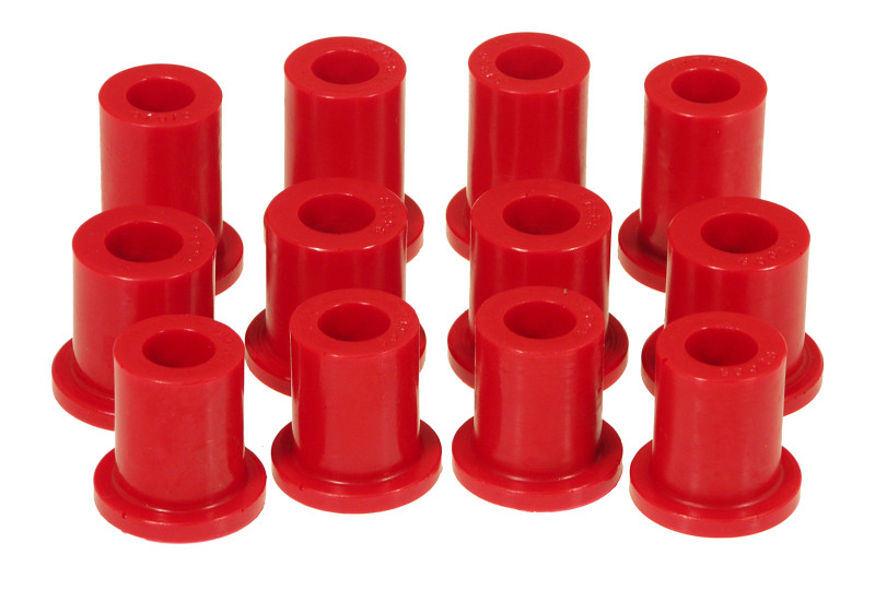 Prothane 79-93 Datsun D50 2wd Spring & Shackle Bushings - Red - 4-1006