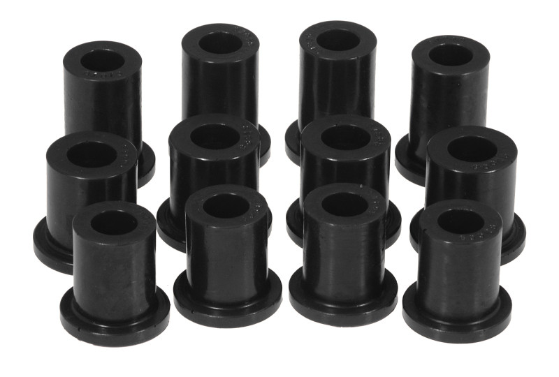 Prothane 79-93 Datsun D50 2wd Spring & Shackle Bushings - Black - 4-1006-BL