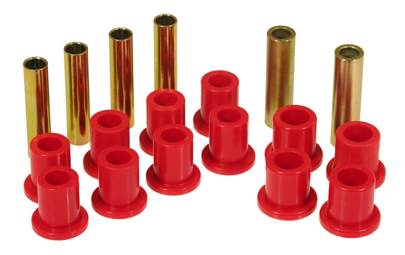Prothane Dodge Dakota Rear Spring & Shackle Bushings - Red - 4-1007