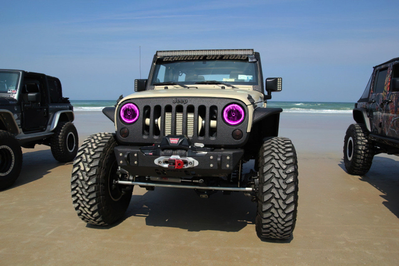 Oracle 07-16 Jeep Wrangler JK SMD HL - ColorSHIFT w/ BC1 Controller - 7079-335