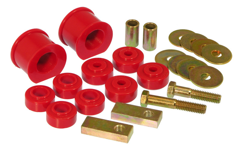Prothane 76-89 Chrysler Front Sway Bar Bushings - 1in - Red - 4-1113