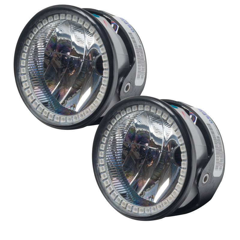 Oracle Lighting 03-04 Lincoln Navigator Pre-Assembled LED Halo Fog Lights -Red - 7084-003