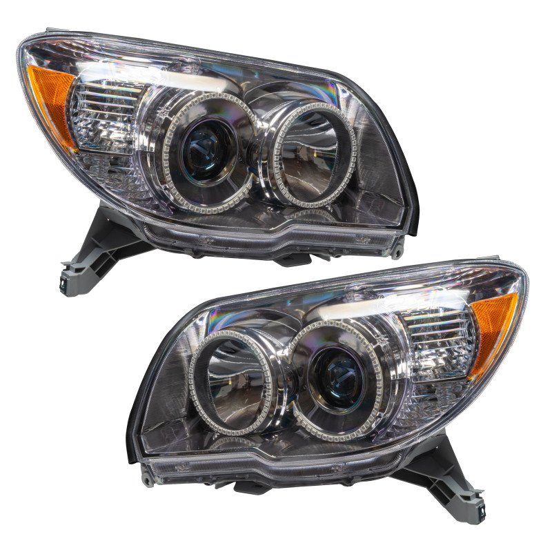 Oracle Lighting 06-09 Toyota 4-Runner Sport Pre-Assembled LED Halo Headlights -Red - 7090-003