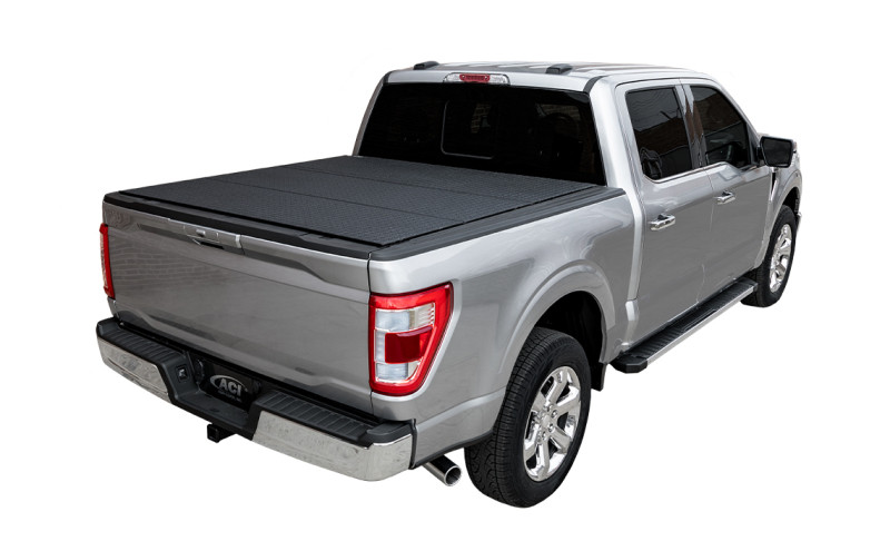 Access LOMAX Pro Series Tri-Fold Cover 08-16 Ford Super Duty F-250 6ft 8in Bed - Blk Diamond Mist - B0010039