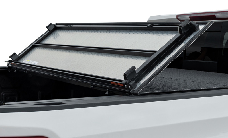 Access LOMAX 2024+ Ford Ranger 5Ft Box Folding Hard Tonneau Cover - Black Diamond Mist - B0010089 Photo - Mounted