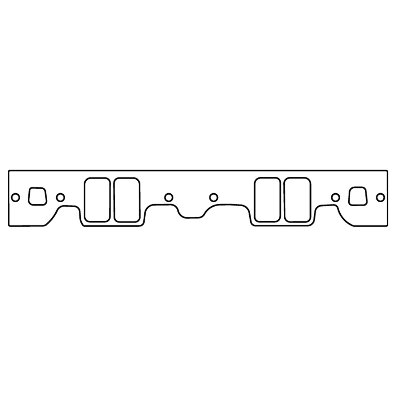 Cometic Chevy Gen1 Small Block V8 .060in Fiber Intake Mani Gasket Set - C5414-060