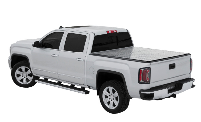 Access LOMAX Pro Series Tri-Fold Cover 07-19 Toyota Tundra 6ft 6in Bed-  Blk Diamond Mist - B0050049