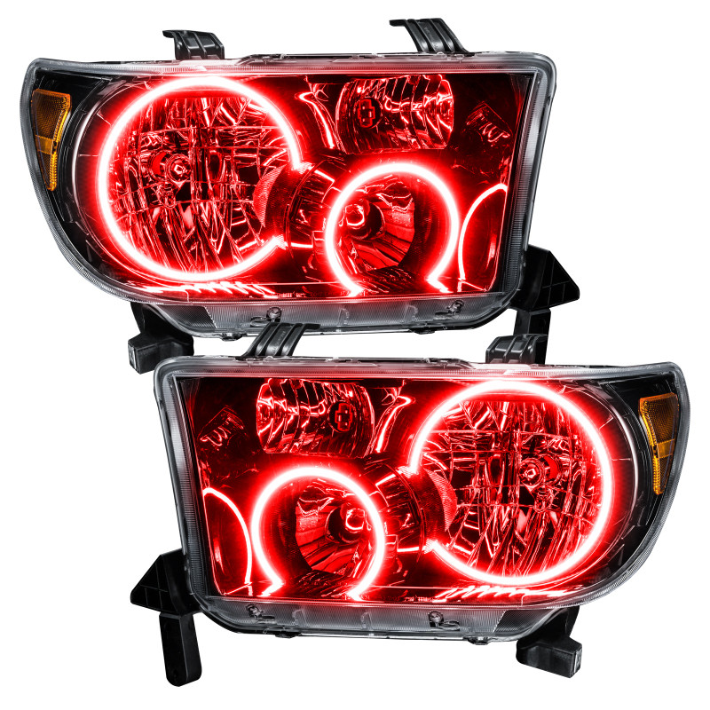 Oracle 07-11 Toyota Tundra Pre-Assembled Headlights - Black Housing - w/ BC1 Controller - 7119-335