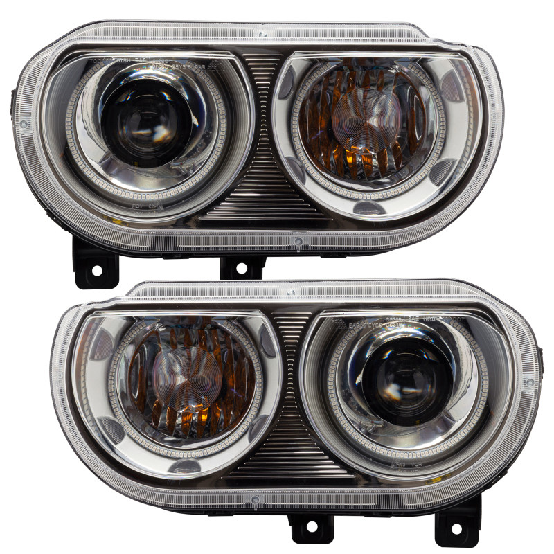 Oracle 08-14 Dodge Challenger SMD HL (HID Style) - ColorSHIFT - 7132-330