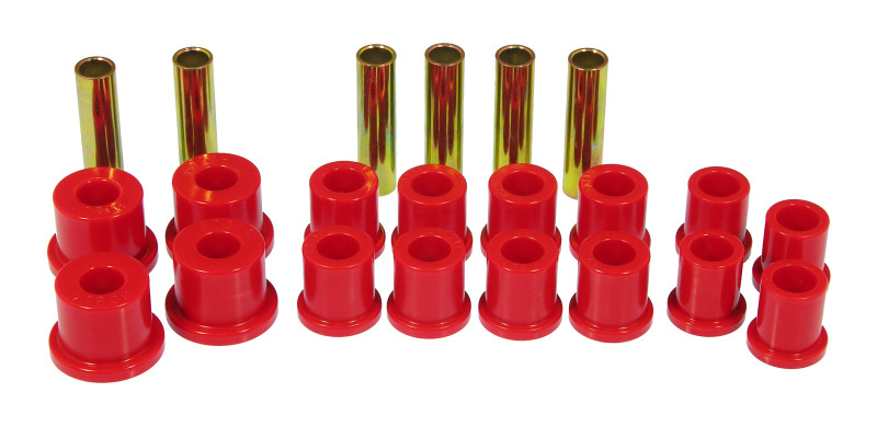 Prothane 86-08 Ford Ranger Spring & Shackle Bushings - Red - 6-1003