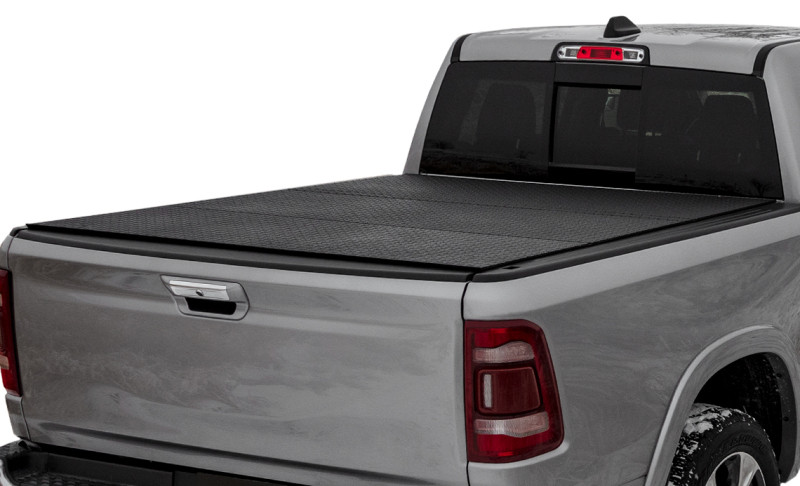 Access LOMAX Tri-Fold Cover 2019+ RAM 2500/3500 6.4ft Bed - Black Diamond Mist - B4040069 Photo - Primary