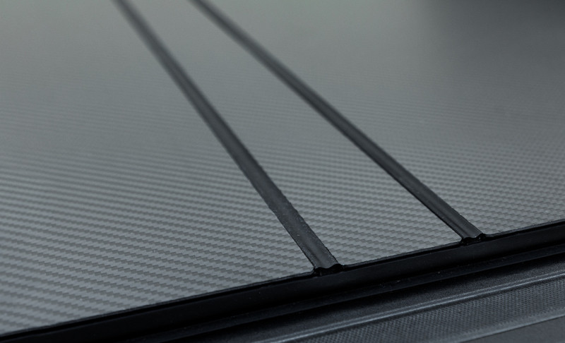 Access LOMAX 2024+ Ford Ranger 5Ft Box Folding Hard Tonneau Cover - Carbon Fiber - B5010089 Photo - Mounted