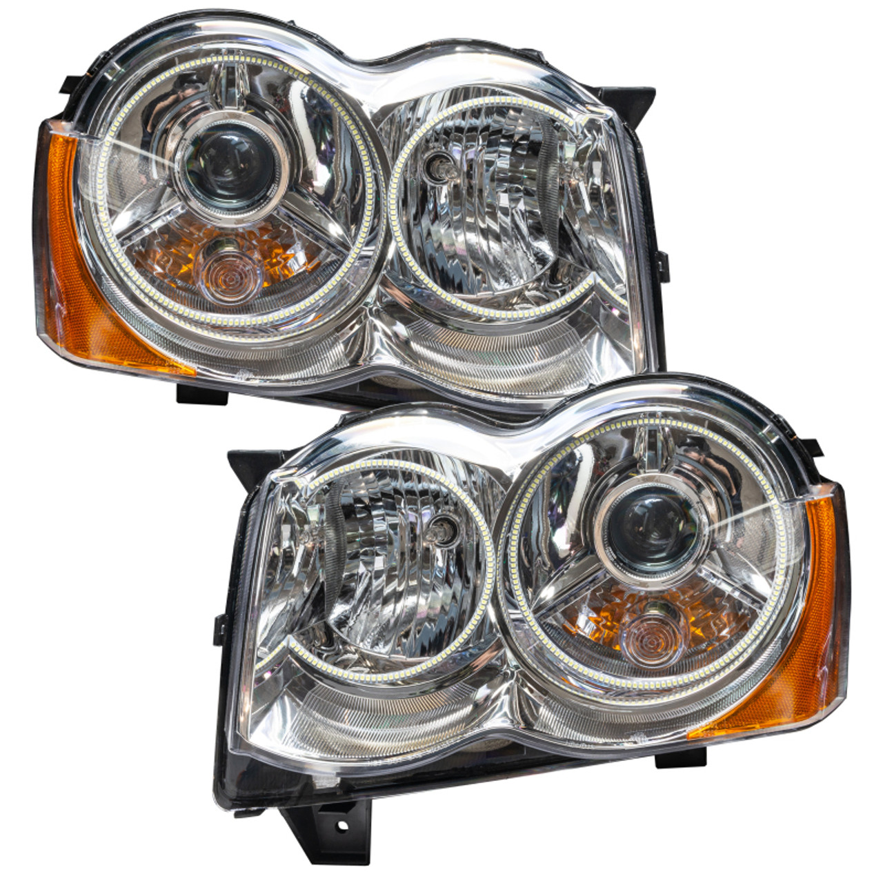 Oracle 08-10 Jeep Grand Cherokee SMD HL - HID - ColorSHIFT w/o Controller - 7139-334